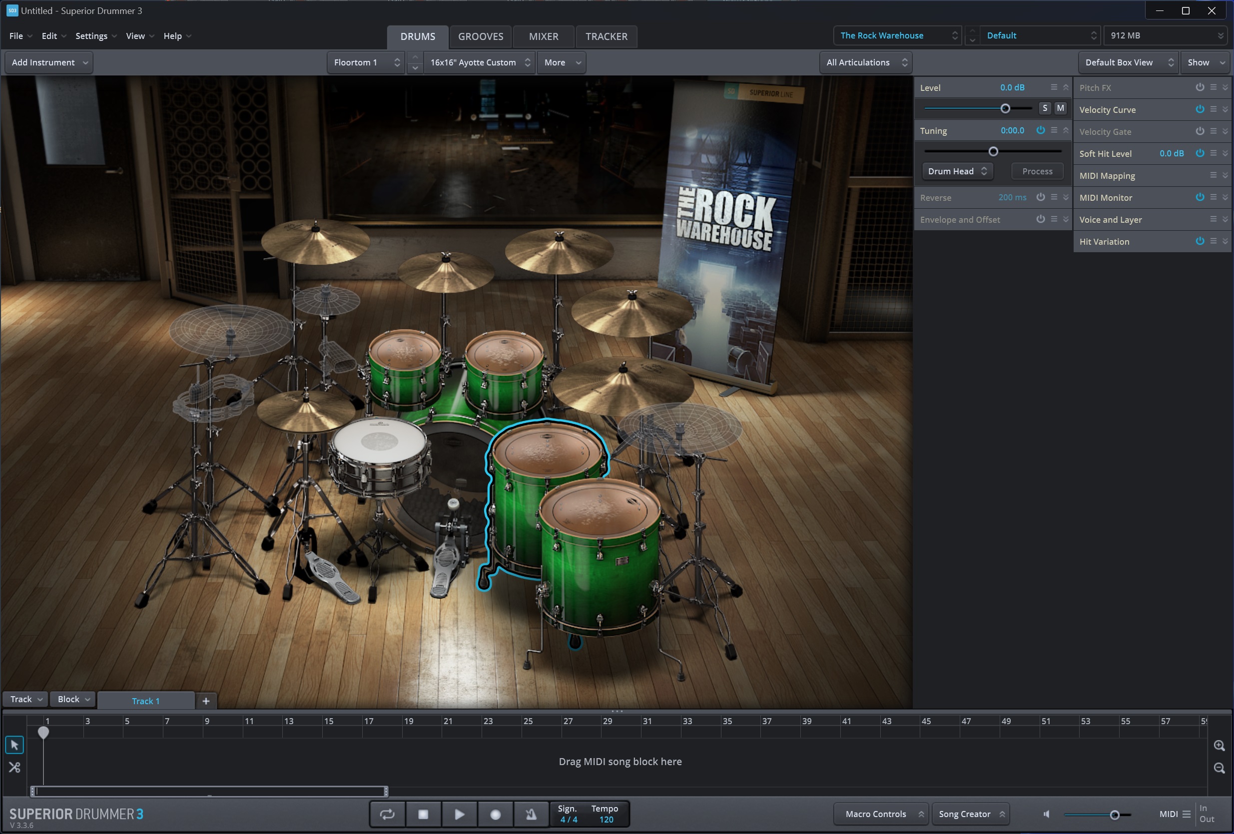 Toontrack The Rock Warehouse SDX
